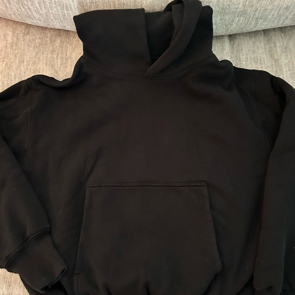 Men’s Gap X Yeezy Double Layered Perfect Hoodie, Black, size small